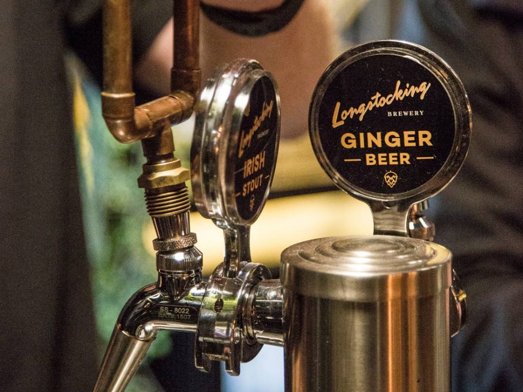 Longstocking brewery ginger beer