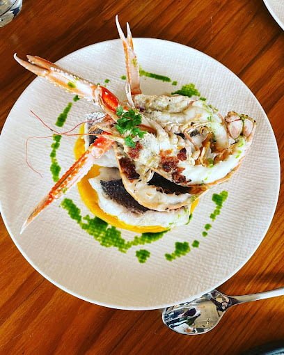 Delicious and exquisite crab dish served at Tidal restaurant